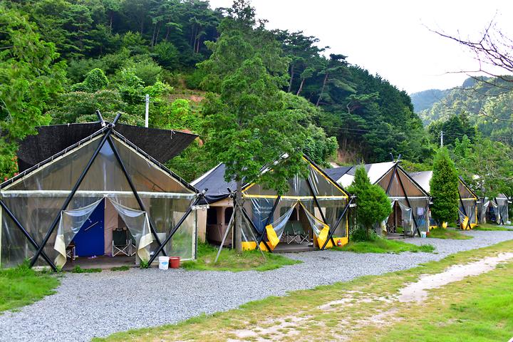 라온 글램핑 메인 이미지