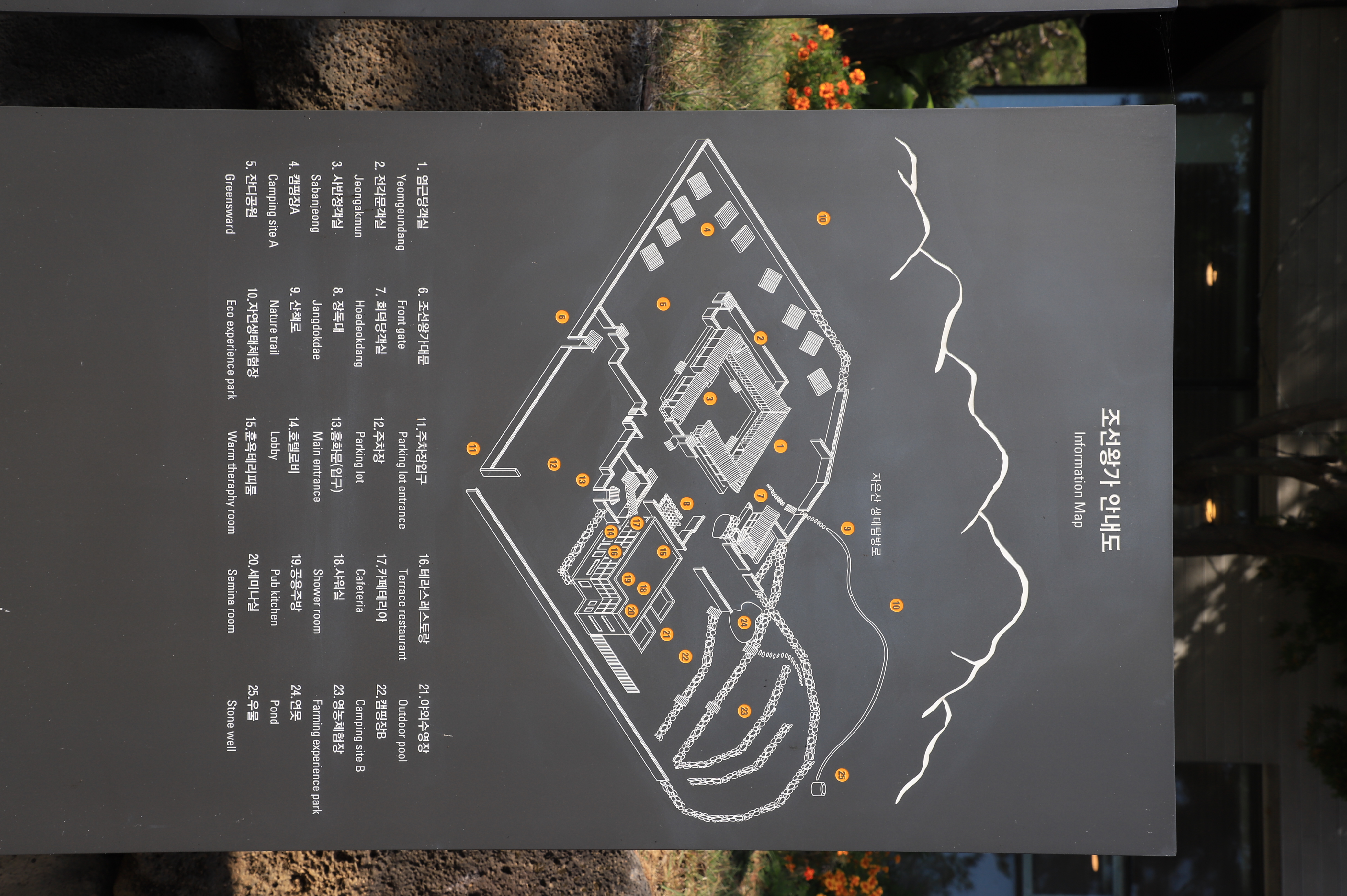 안전 및 시설배치도입니다